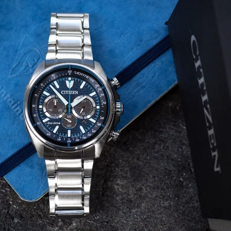 Citizen Eco-Drive Chronograph Aqua-Matic Men's Watch- CA4560-81L